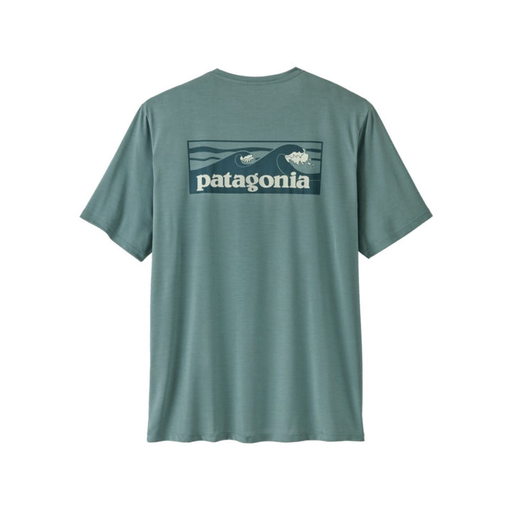 Patagonia Men's Cap Cool Daily Shirt - Boardshort Logo