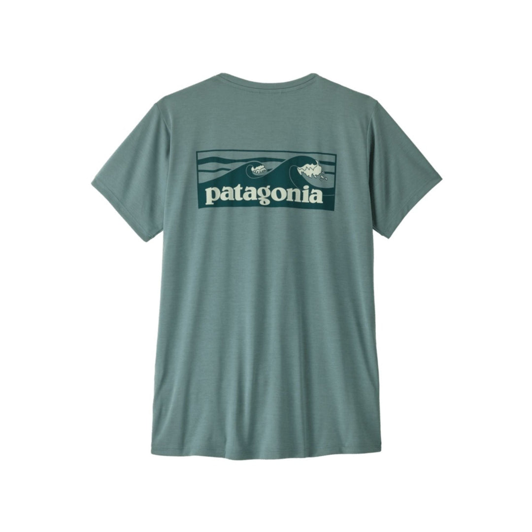 Patagonia Women's Cap Cool Daily Shirt - Boardshort Logo
