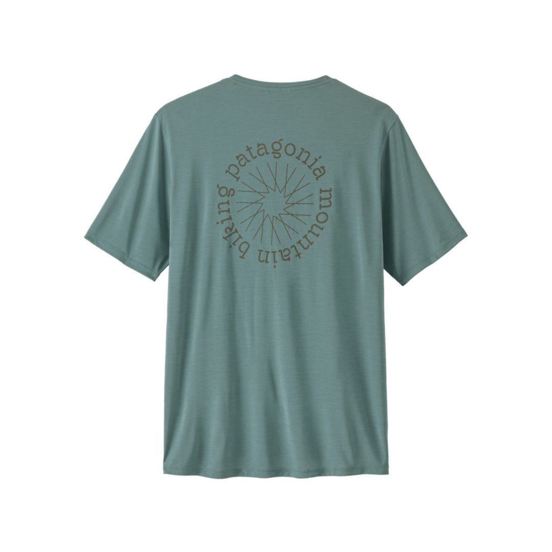 Patagonia Men's Cap Cool Daily Shirt - Spoke Stencil