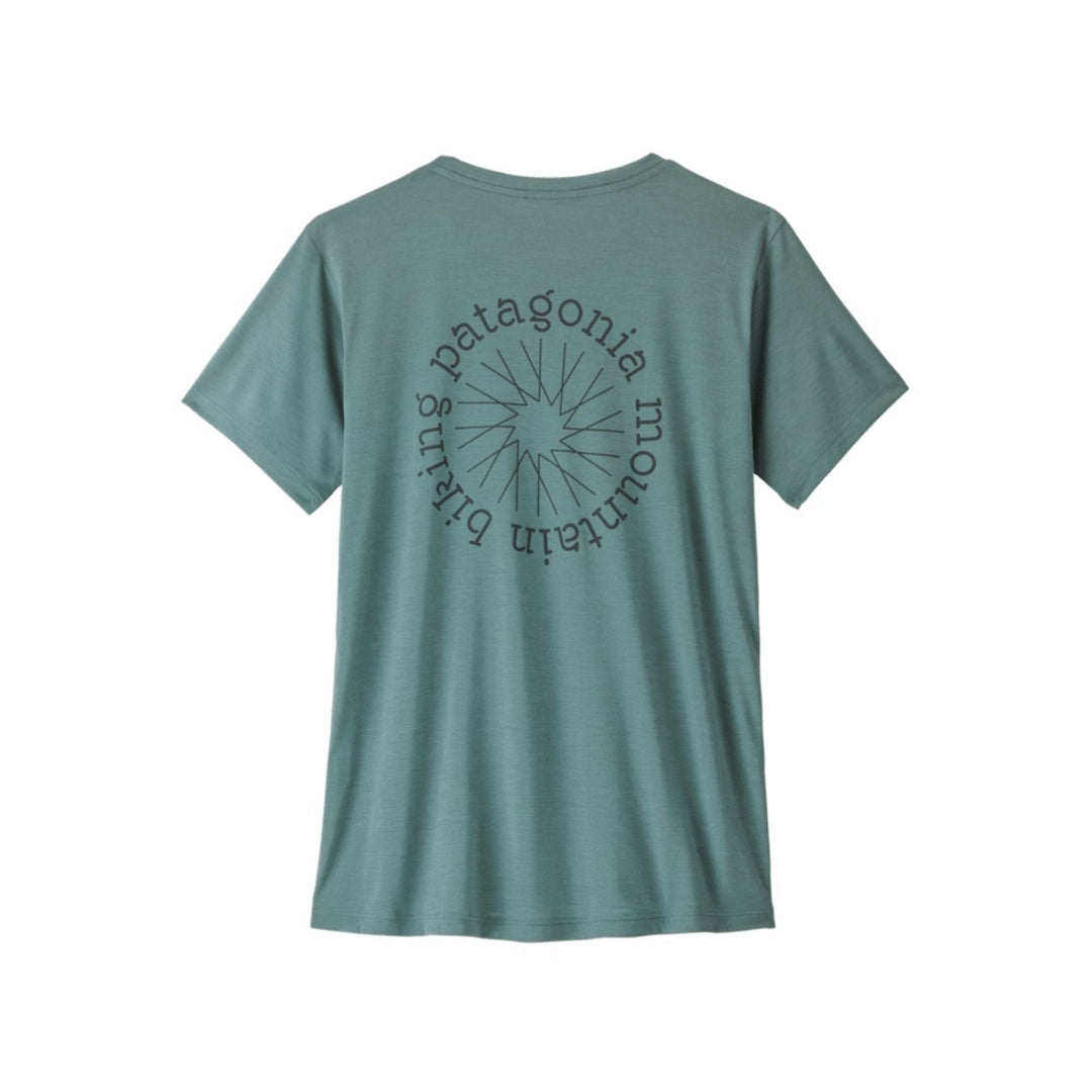 Patagonia Women's Cap Cool Daily Shirt - Spoke Stencil