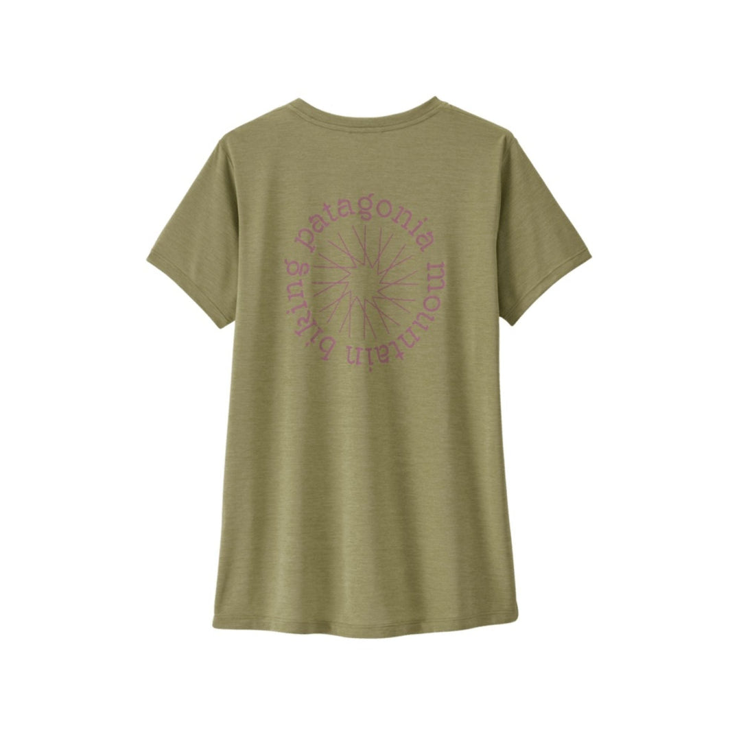 Patagonia Women's Cap Cool Daily Shirt - Spoke Stencil