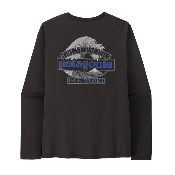 Patagonia Men's L/S Cap Cool Daily Shirt - Great Waves