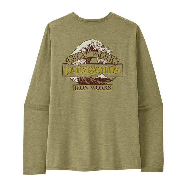 Patagonia Men's L/S Cap Cool Daily Shirt - Great Waves