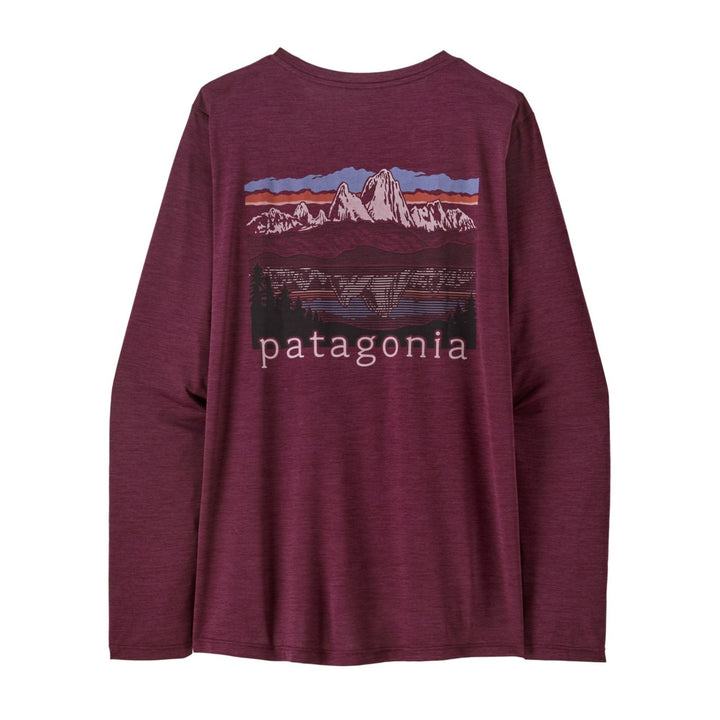 Patagonia Women's L/S Cap Cool Daily Shirt - Fitz Roy Foothills