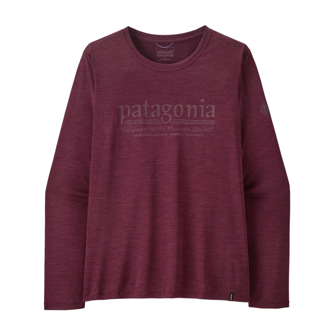 Patagonia Women's L/S Cap Cool Daily Shirt - Hut Tripper
