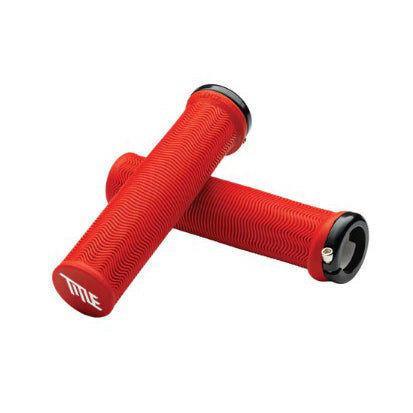 Title L01 Lock-On Grips  Red 