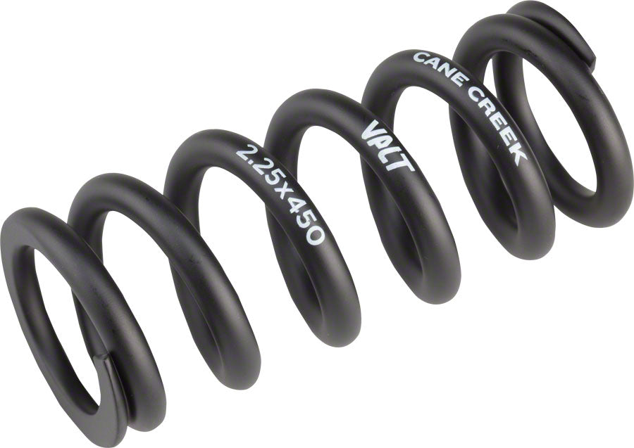 Cane Creek VALT Lightweight Steel Spring Coil Shock 2.25"/57mm x 500lbs BLK