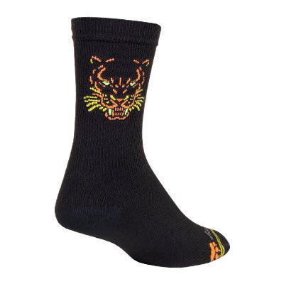 Sockguy Regall Crew 6" Socks 5-9 Black