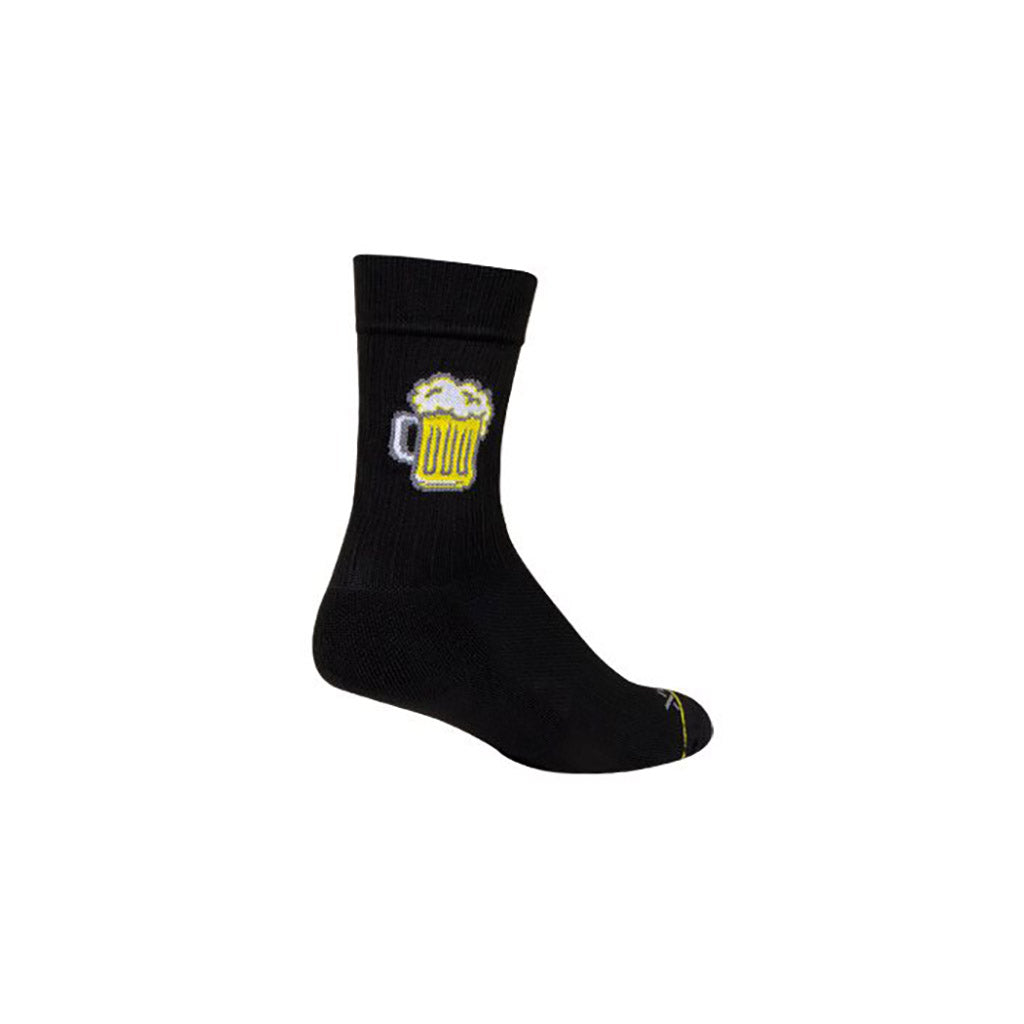 Sockguy SGX Trailhead Brewski 7" Socks 9-13 Black 