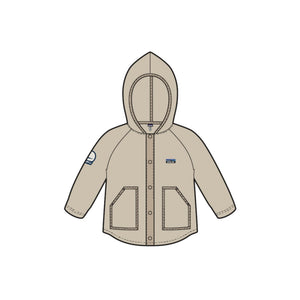 Live Simply Whale Patch: Dark Natural