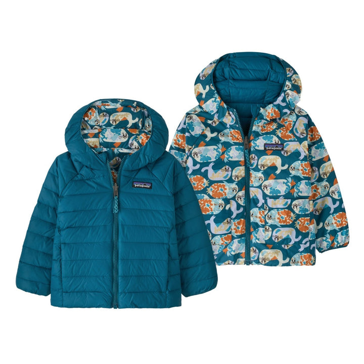 Patagonia Baby Reversible Down Sweater Hoodie