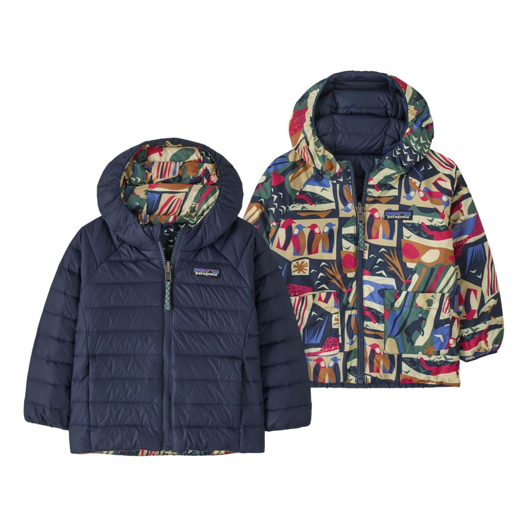 Patagonia Baby Reversible Down Sweater Hoodie