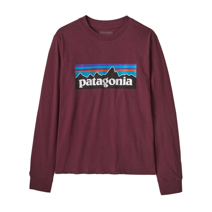 Patagonia Kids' L/S P-6 Logo T-Shirt