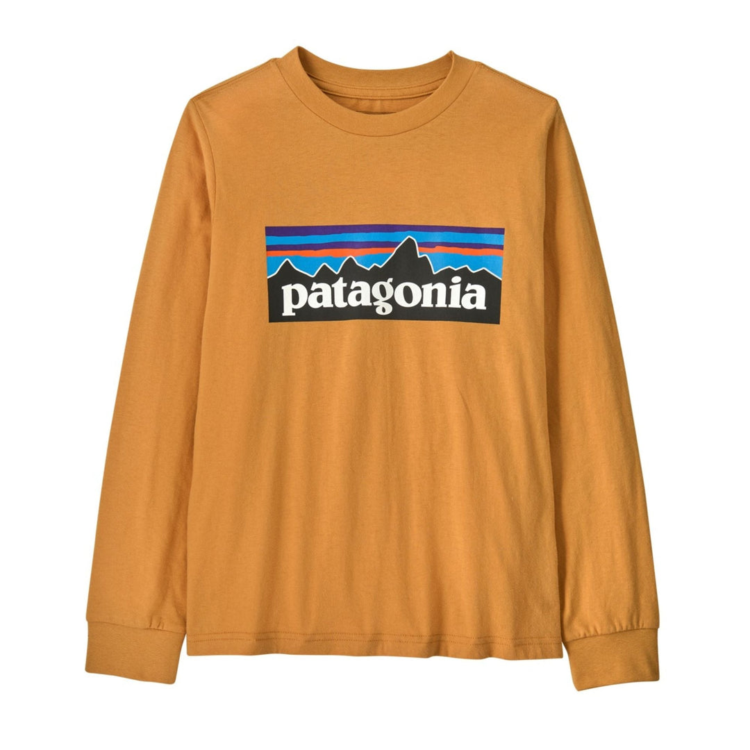 Patagonia Kids' L/S P-6 Logo T-Shirt