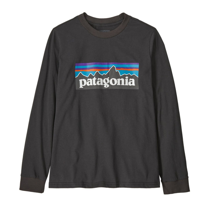 Patagonia Kids' L/S P-6 Logo T-Shirt