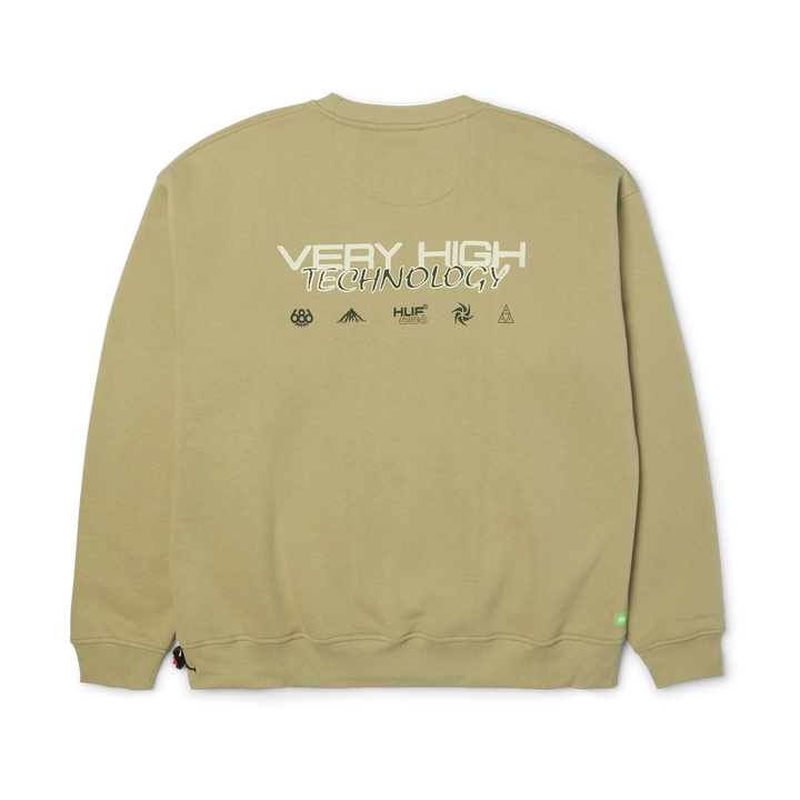 686 HUF PREMIUM HEAVYWEIGHT CREW SWEATSHIRT