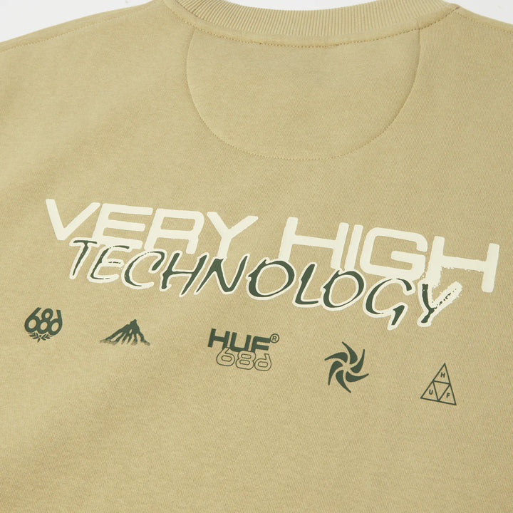 686 HUF PREMIUM HEAVYWEIGHT CREW SWEATSHIRT