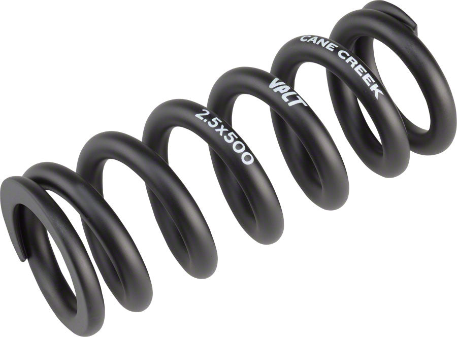 Cane Creek VALT Lightweight Steel Spring Coil Shock 2.50"/63mm x 500lbs BLK 