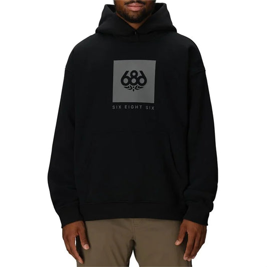 686 Men's Knockout Logo Premium Heavyweight Pullover Hoodie