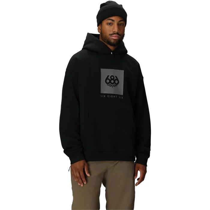 686 Men's Knockout Logo Premium Heavyweight Pullover Hoodie