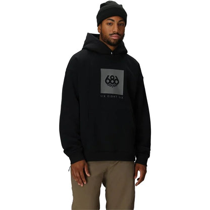 686 Men's Knockout Logo Premium Heavyweight Pullover Hoodie