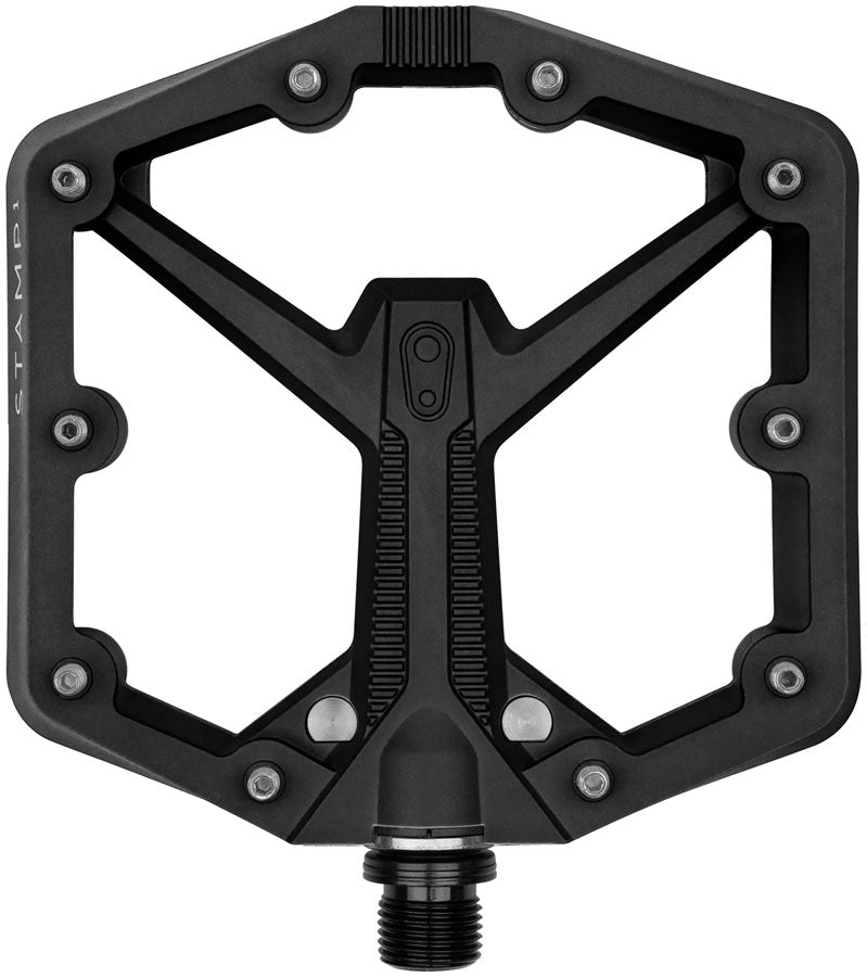 Crankbrothers Stamp 1 Gen 2 Pedals - Platform Composite 9/16" Black Large