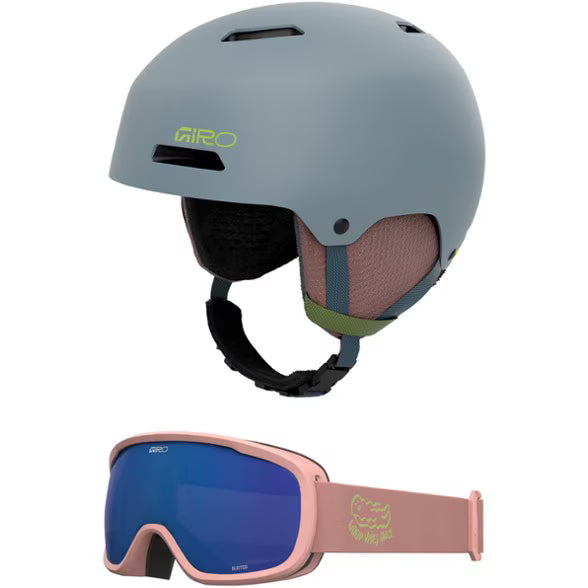 Giro Crue Helmet + Buster Goggle Combo