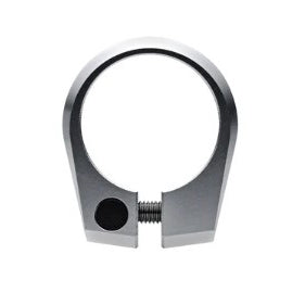 Title Bolt-On Seatpost Clamp 34.9mm Chrome