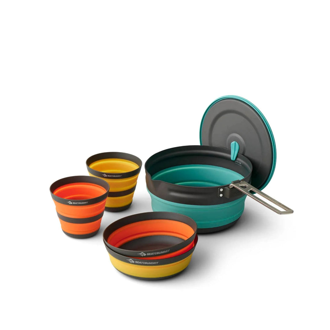 Sea to Summit Frontier UL Collapsible Pot Cook Set - [5 Piece] 2L Pot