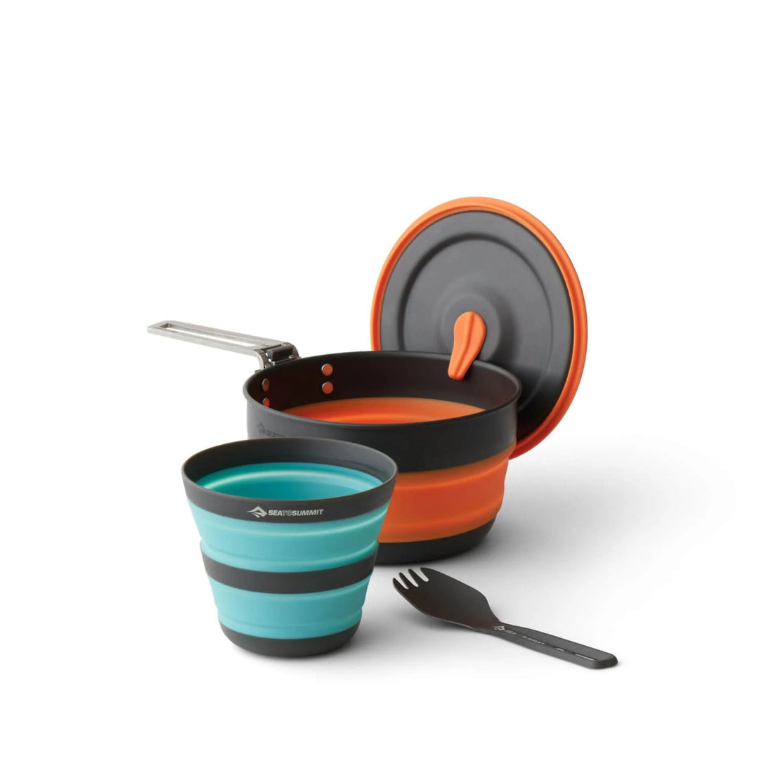 Sea to Summit Frontier UL Collapsible One Pot Cook Set 1L - [3 Piece]
