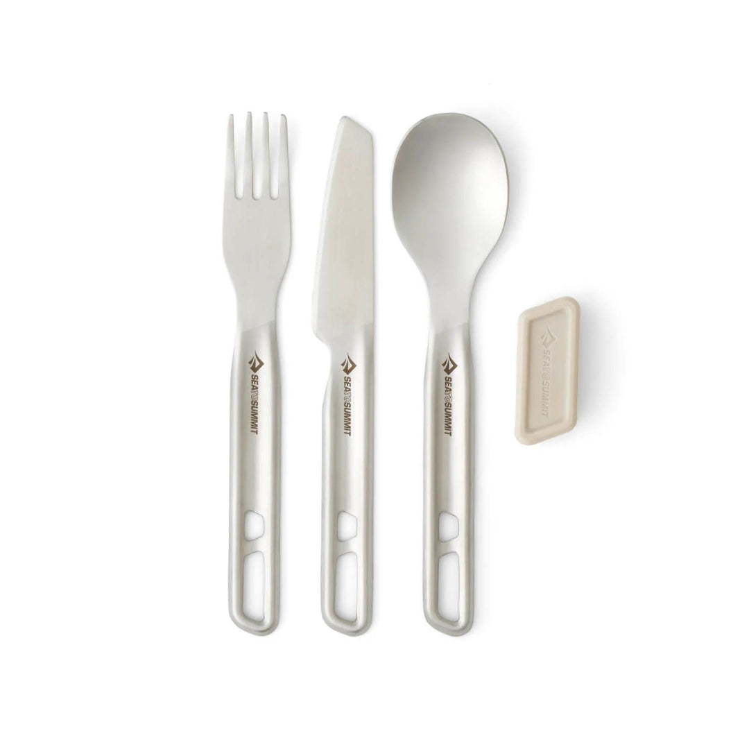 Sea to Summit Detour Stainless Steel Cutlery Set - [3 Piece]
