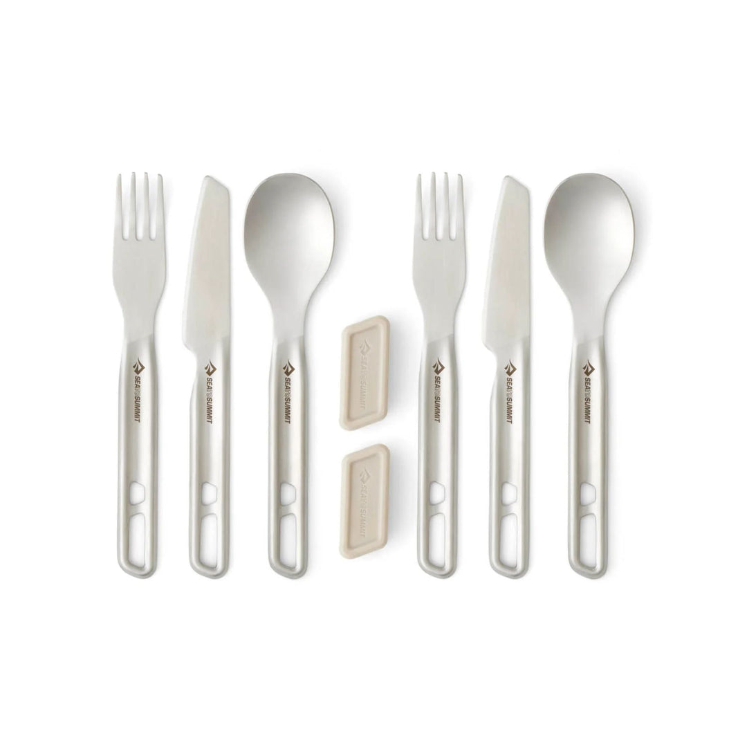 Sea to Summit Detour Stainless Steel Cutlery Set - [6 Piece]