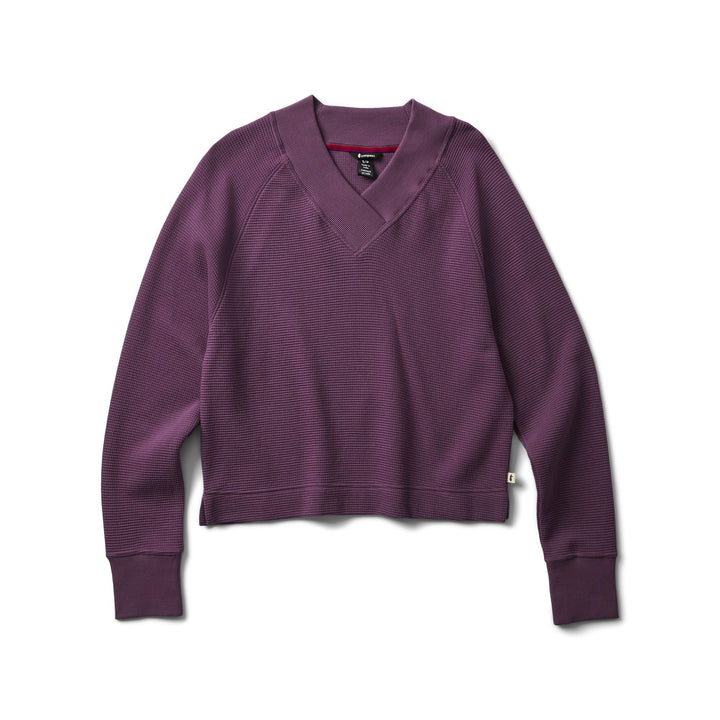 Cotopaxi Women's Atajo Long-Sleeve Waffle V-Neck