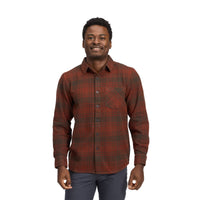 Basalt/Iron Red Plaid