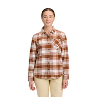 Clay/Off White Plaid