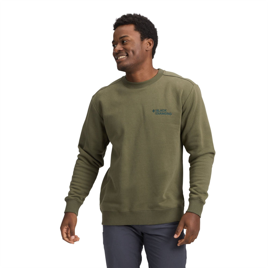 Black Diamond Men's Mini Stacked Crewneck