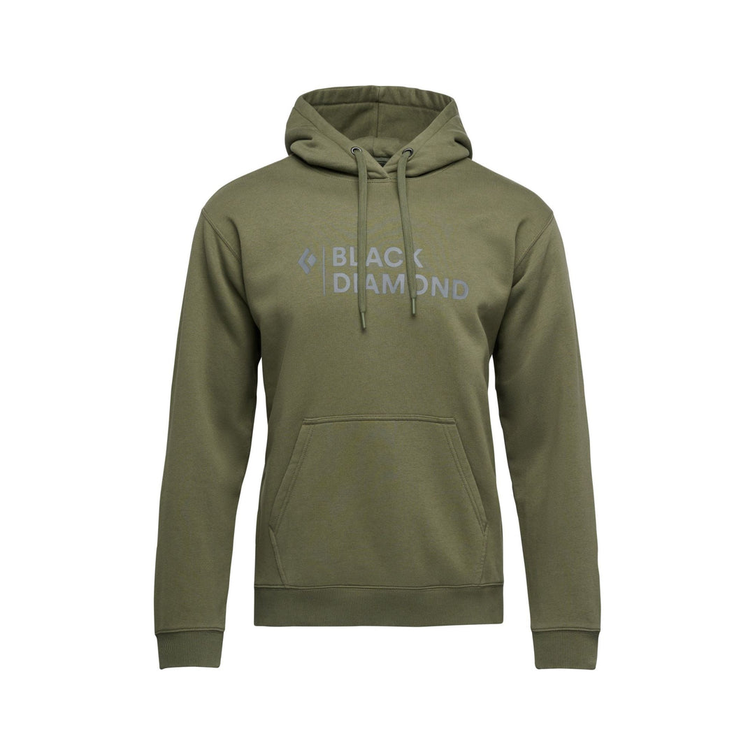 Black Diamond Men's Mini Stacked Pullover Hoodie
