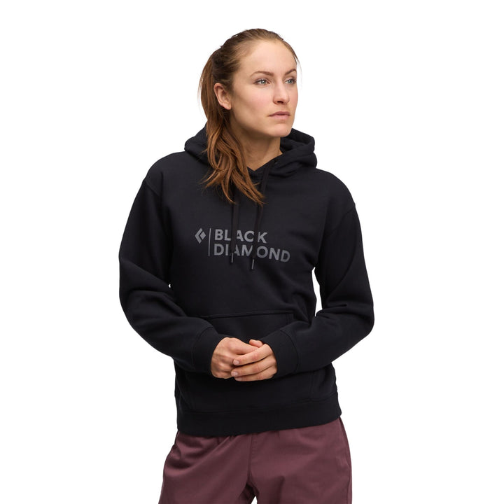 Black Diamond Women's Mini Stacked Pullover Hoodie