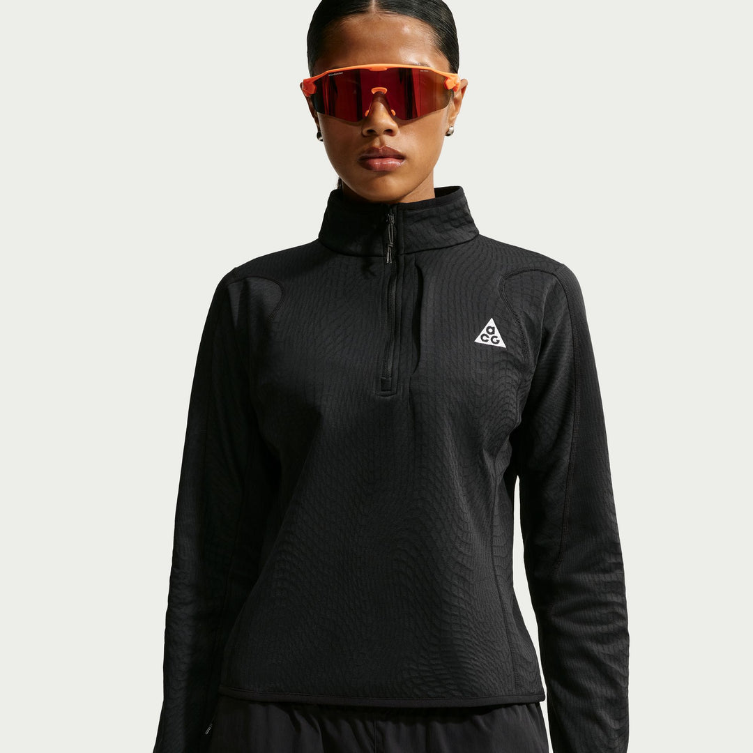 Nike ACG Women's "Wolf Grid" Therma-Fit 1/2-Zip Hiking Top