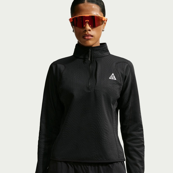 Nike ACG Women's "Wolf Grid" Therma-Fit 1/2-Zip Hiking Top