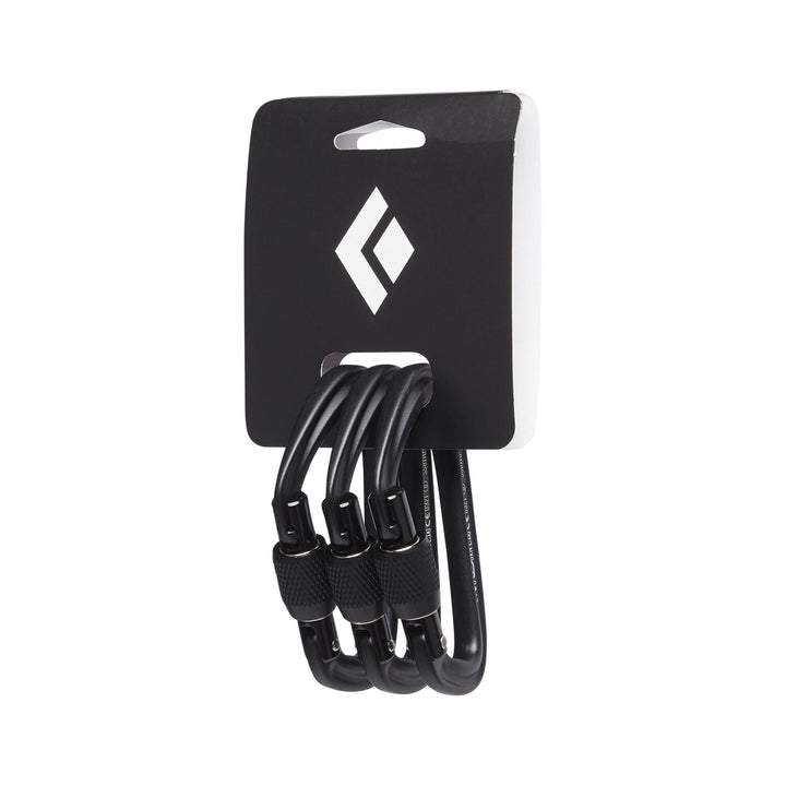 Black Diamond Hotforge Screwgate Carabiner 3 Pack