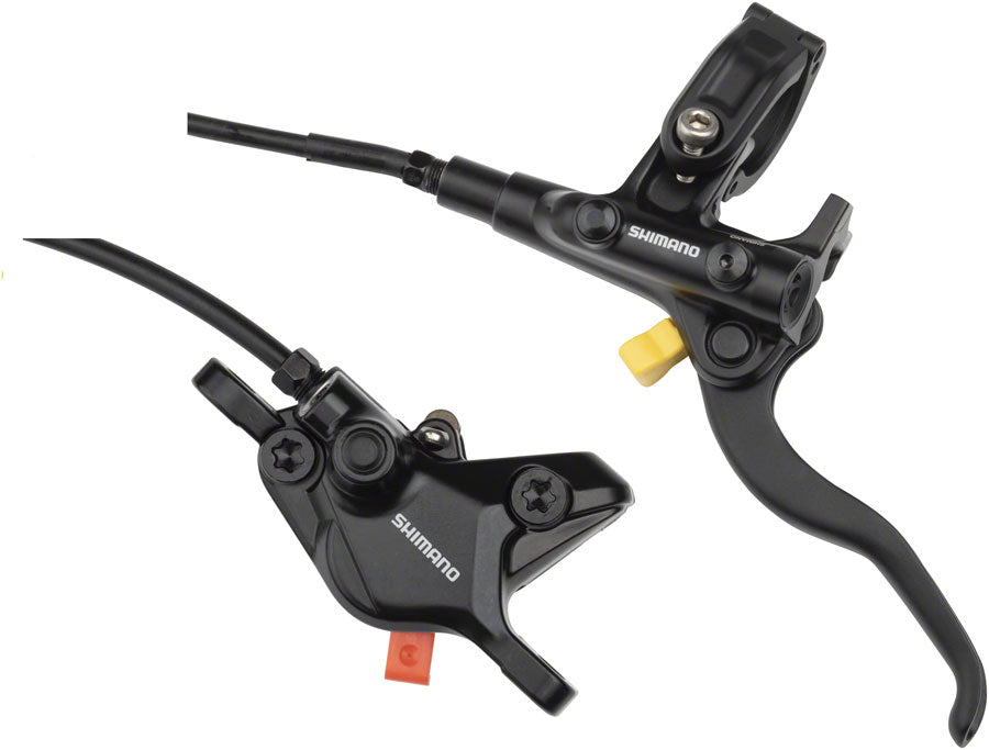 Shimano Deore BL-M4100/BR-MT410 Disc Brake Lever - Front Hydraulic Resin Pads Gray
