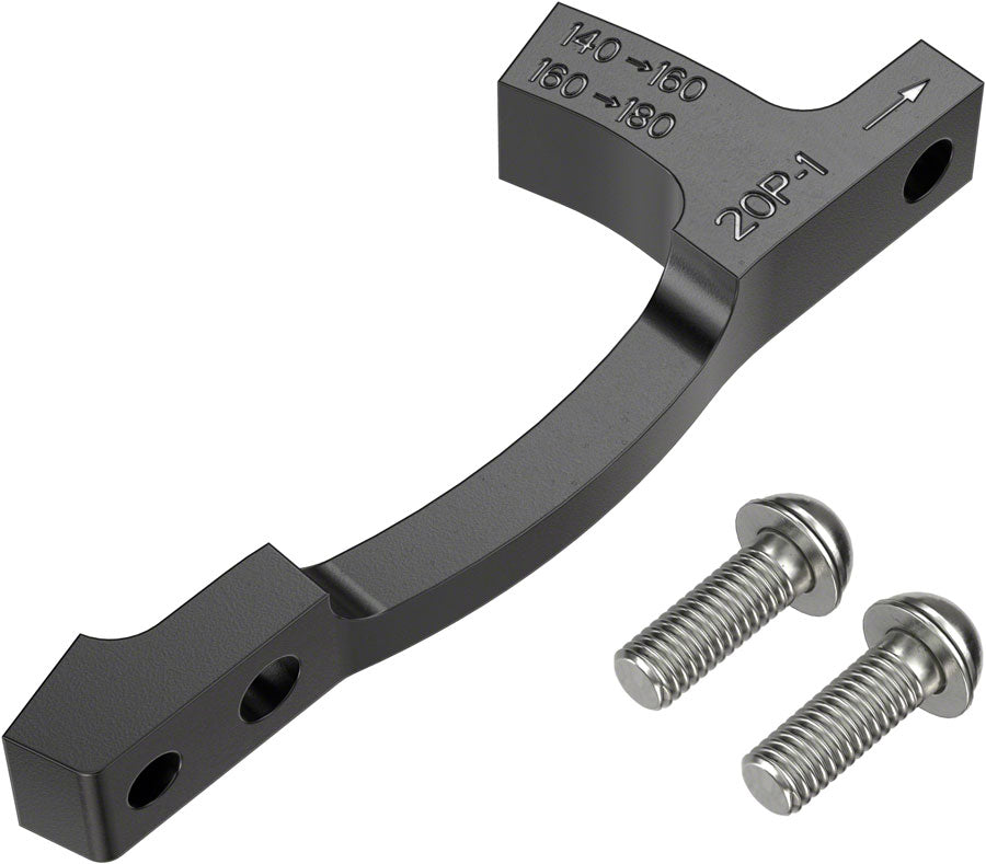 SRAM Post Bracket 20 P 1 Disc Brake Adaptor -  For 160mm 180mm Rotors Only Includes Bracket Stainless Steel Bolts