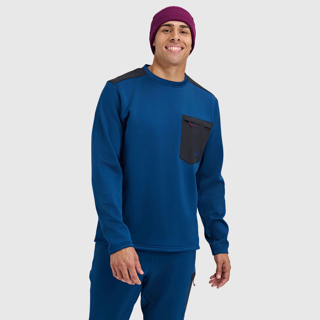 BlackStrap Mens Spectrum Crewneck