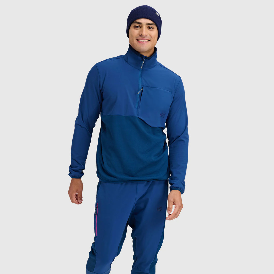 BlackStrap Mens Tribrid 1/2 Zip