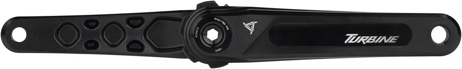 RaceFace Turbine Crankset - 170mm Direct Mount 143mm Spindle CINCH Interface 7050 Aluminum BLK