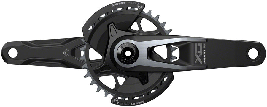 SRAM X0 Eagle T-Type Wide Crankset - 175mm 12-Speed 32t Chainring Direct Mount 2-Guards DUB Spindle Interface BLK V2
