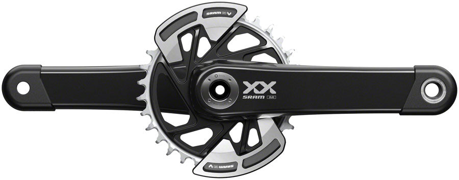 SRAM XX Eagle T-Type Wide Crankset - 170mm 12-Speed 32t Chainring Direct Mount 2-Guards DUB Spindle Interface BLK