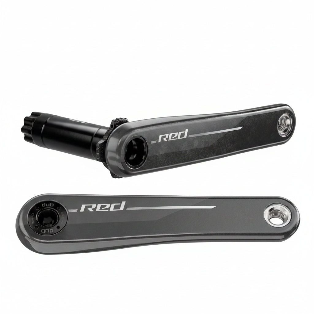 SRAM RED クランクアーム 165mm DUB SRAM RED Crank Arm Assembly - 165mm 12-Speed 8-Bolt Direct Mount