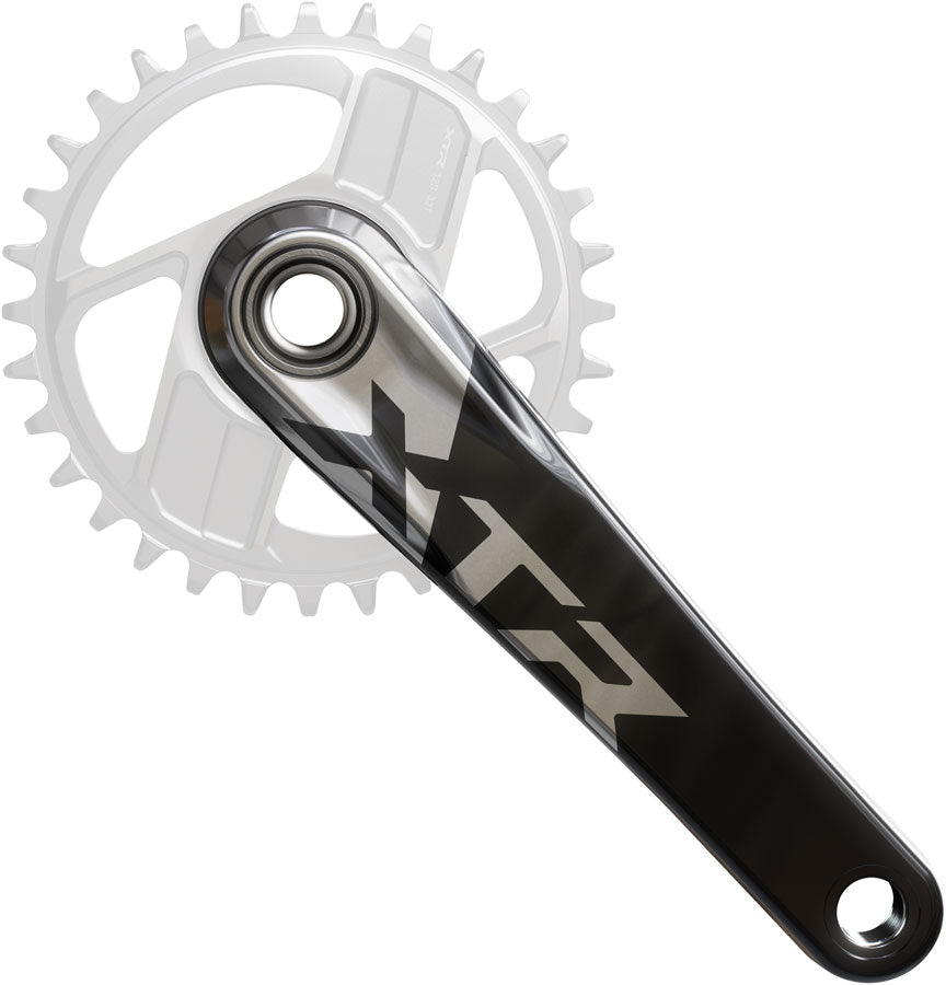 Shimano XTR FC-9220 Enduro Crankset - 170mm 12-Speed 1x Direct Mount Hollowtech II Hollow-Forged Crankarms BLK/Silver